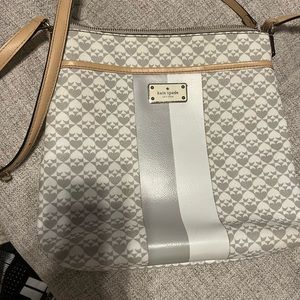 Authentic Kate Spade white Crossbody